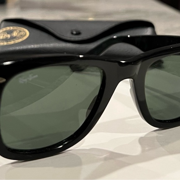 Original Ray-Ban Wayferer Sunglasses Black - Picture 14 of 16